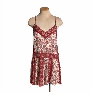 Tigerlily Red Hamilton Dress Floral Bohemian